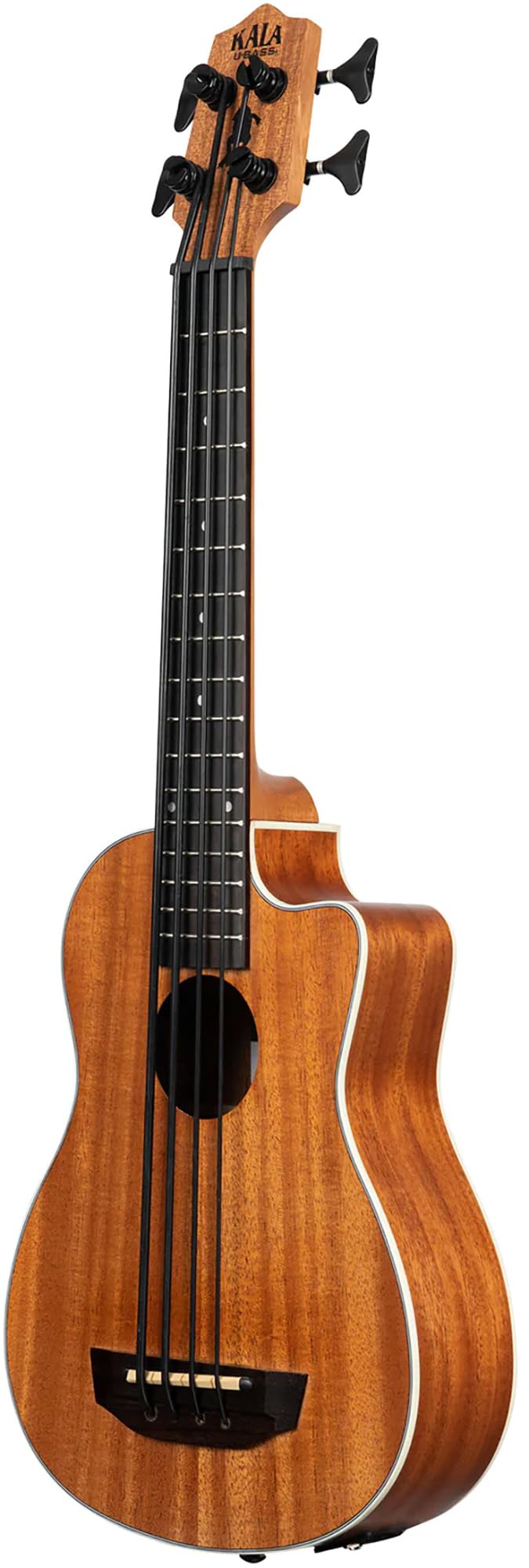 Kala UBASS-SCOUT-FS Scout Acoustic-Electric U-Bass Ukulele Bass w/ Gig Bag