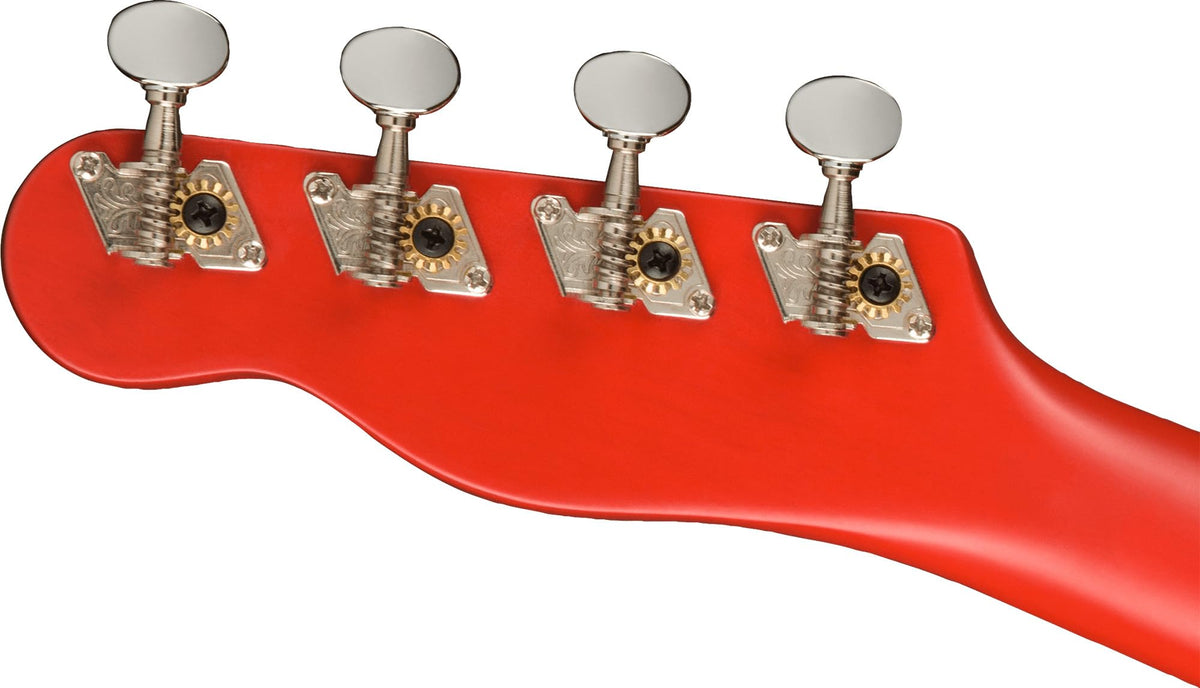 Fender Venice Soprano Ukulele - Fiesta Red w/ Gig Bag