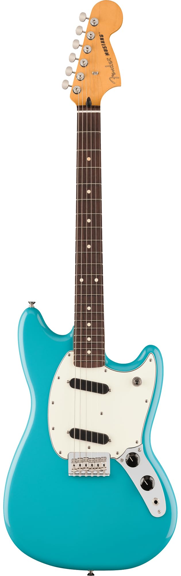 Fender Player II Mustang - Aquatone Blue w/ Cleaning Kit