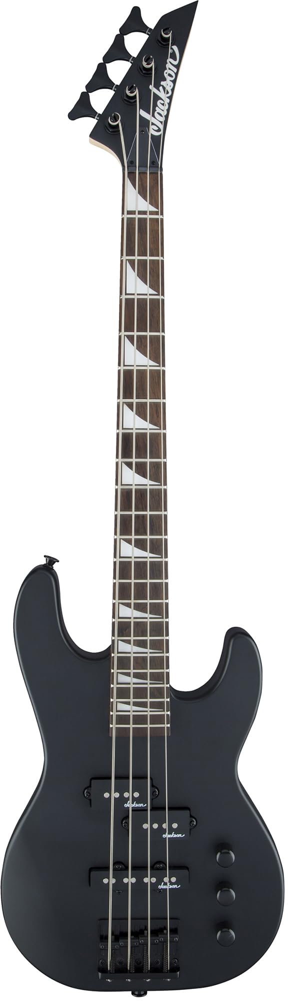 Jackson Concert Bass Minion JS1X Bass Guitar - Satin Black w/ Instrument Cable