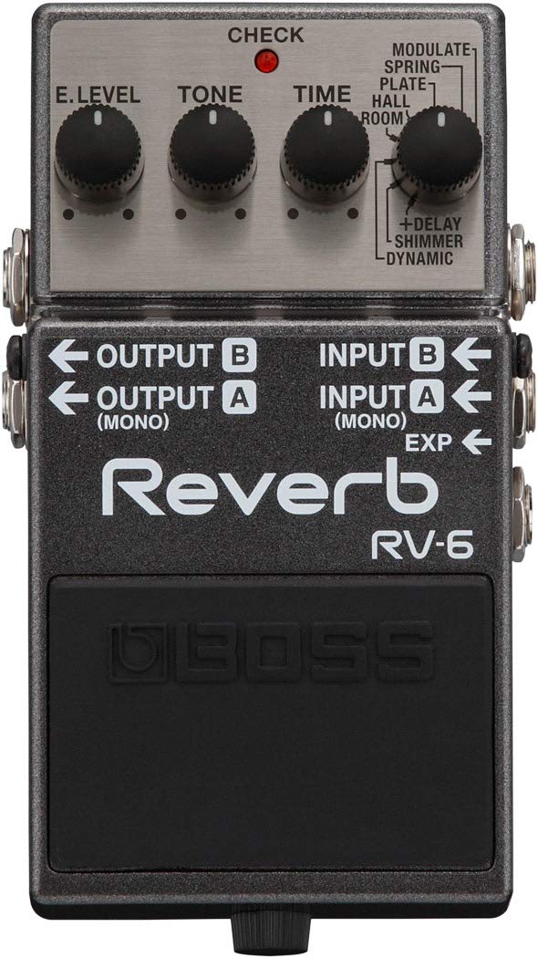 Boss RV-6 Reverb w/ Power Supply