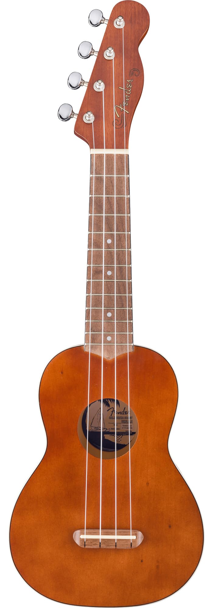 Fender Venice Soprano Ukulele - Natural w/ Gig Bag