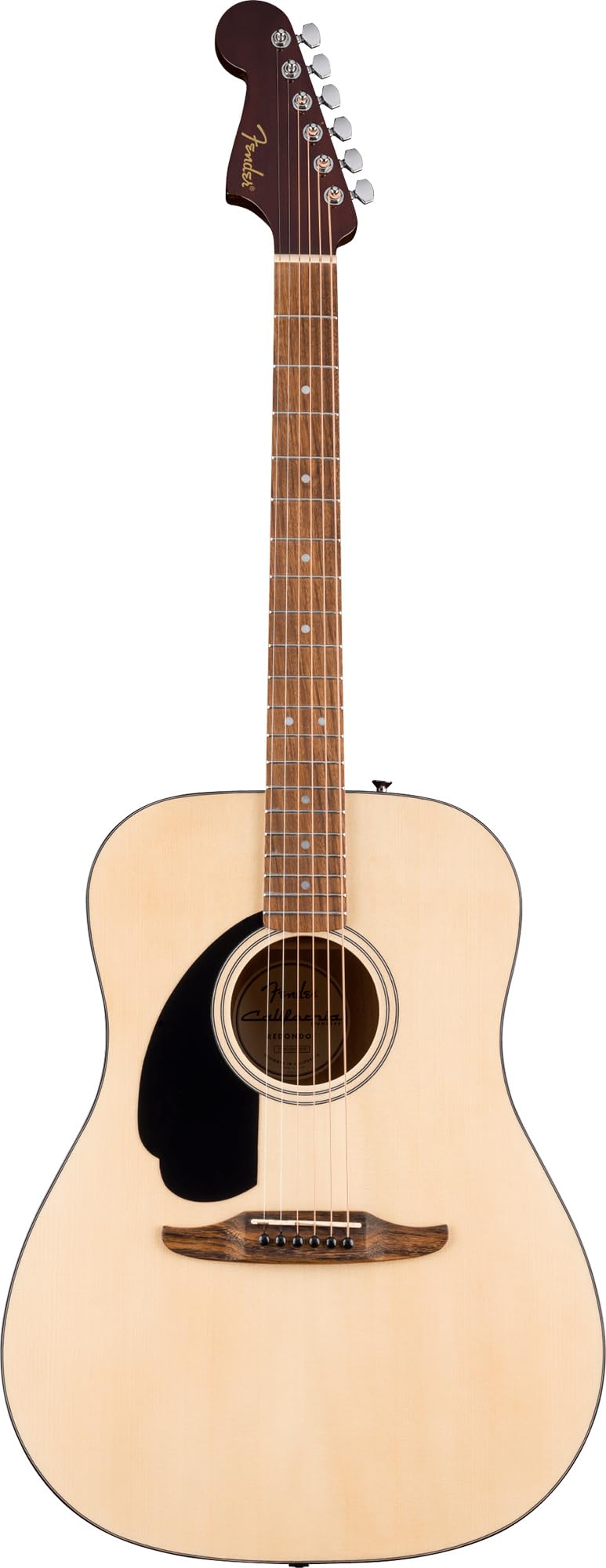 Fender California Standard Redondo Left-Handed Acoustic Guitar - Natural w/ Hard Case