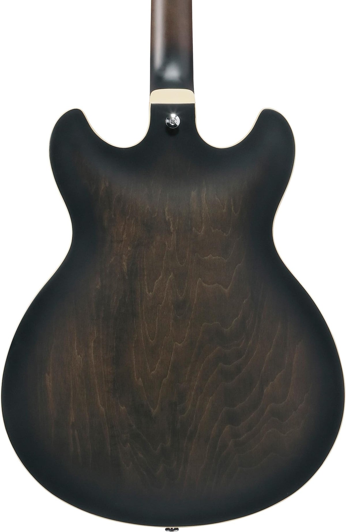Ibanez AS53 AS Artcore Hollow Body Electric Guitar - Transparent Black Flat w/ Gig Bag