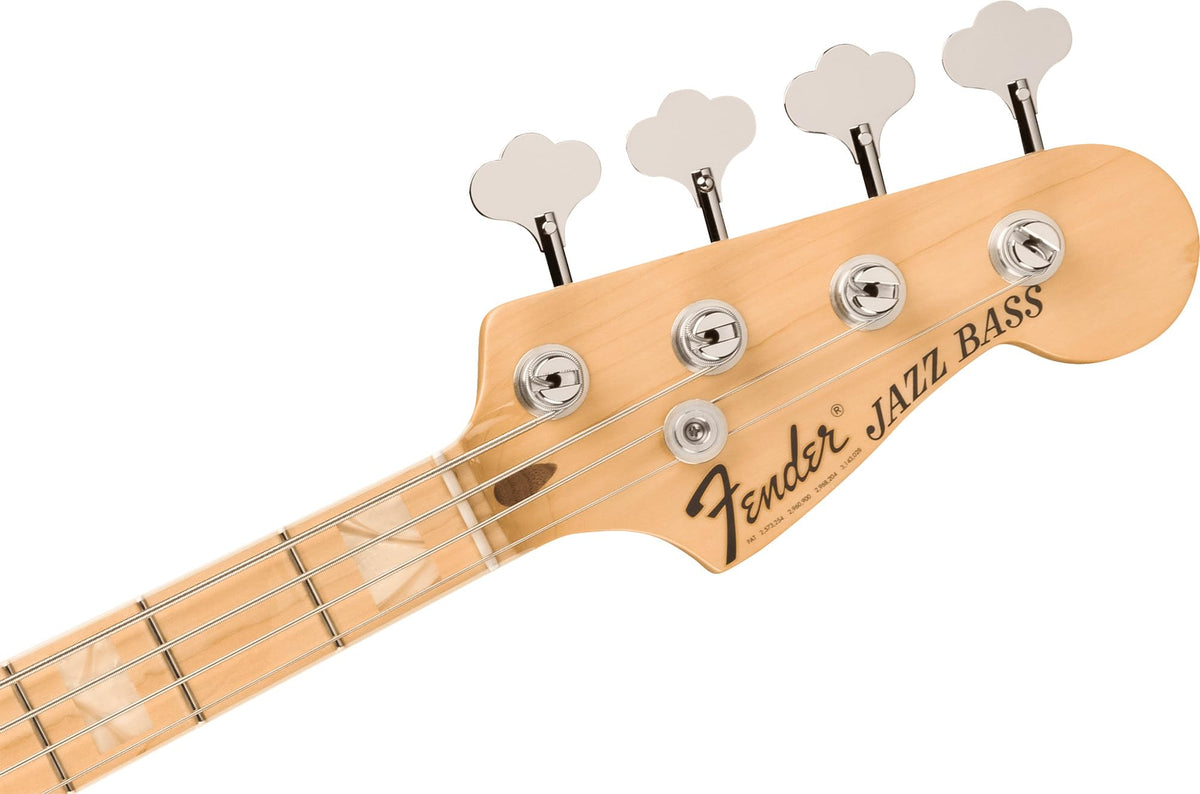 Fender USA Geddy Lee Jazz Bass - Black w/ ABS Molded Case