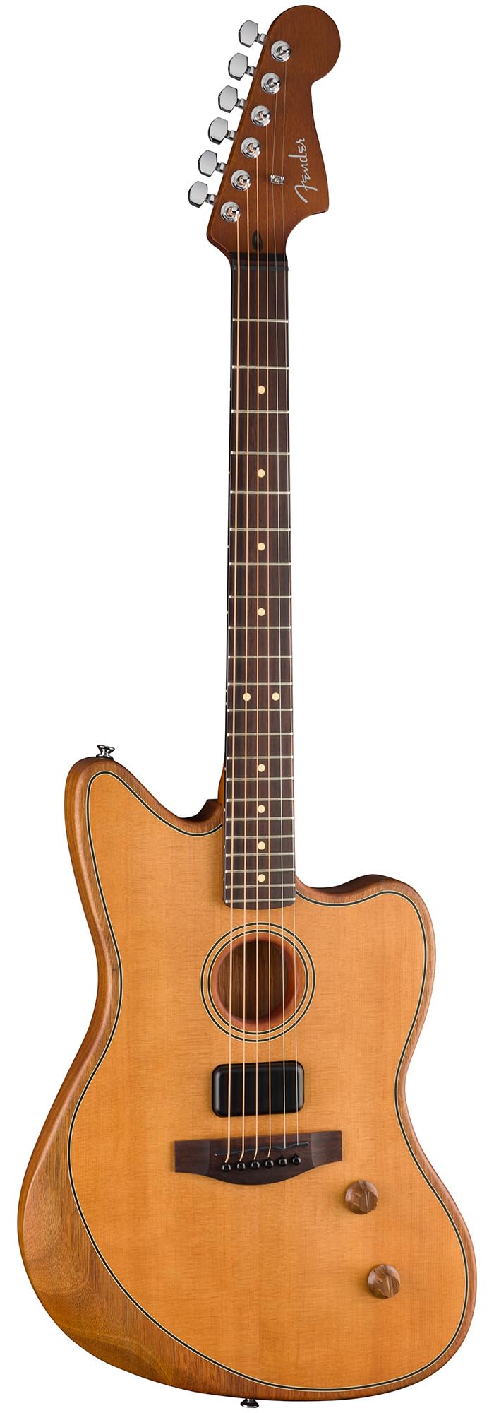 Fender Acoustasonic Standard Jazzmaster - Aged Natural