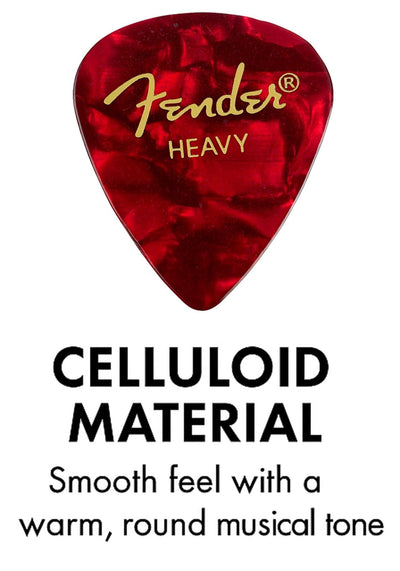 Fender Premium Guitar Pick Sampler, 24 Assorted - Tortoise Shell with Thin, Medium, and Heavy Gauges