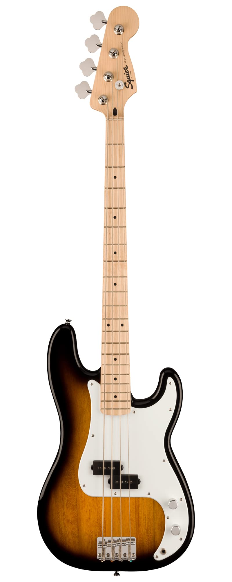 Fender Squier Sonic Precision Bass Guitar - 2 Color Sunburst w/ Rumble 15 Amplifier