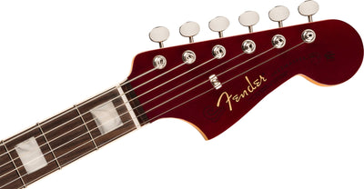 Fender Troy Van Leeuwen Jazzmaster - Oxblood w/ Guitar Cleaning Kit