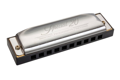 Hohner Special 20 Harmonica - Key of A w/ Key Stickers