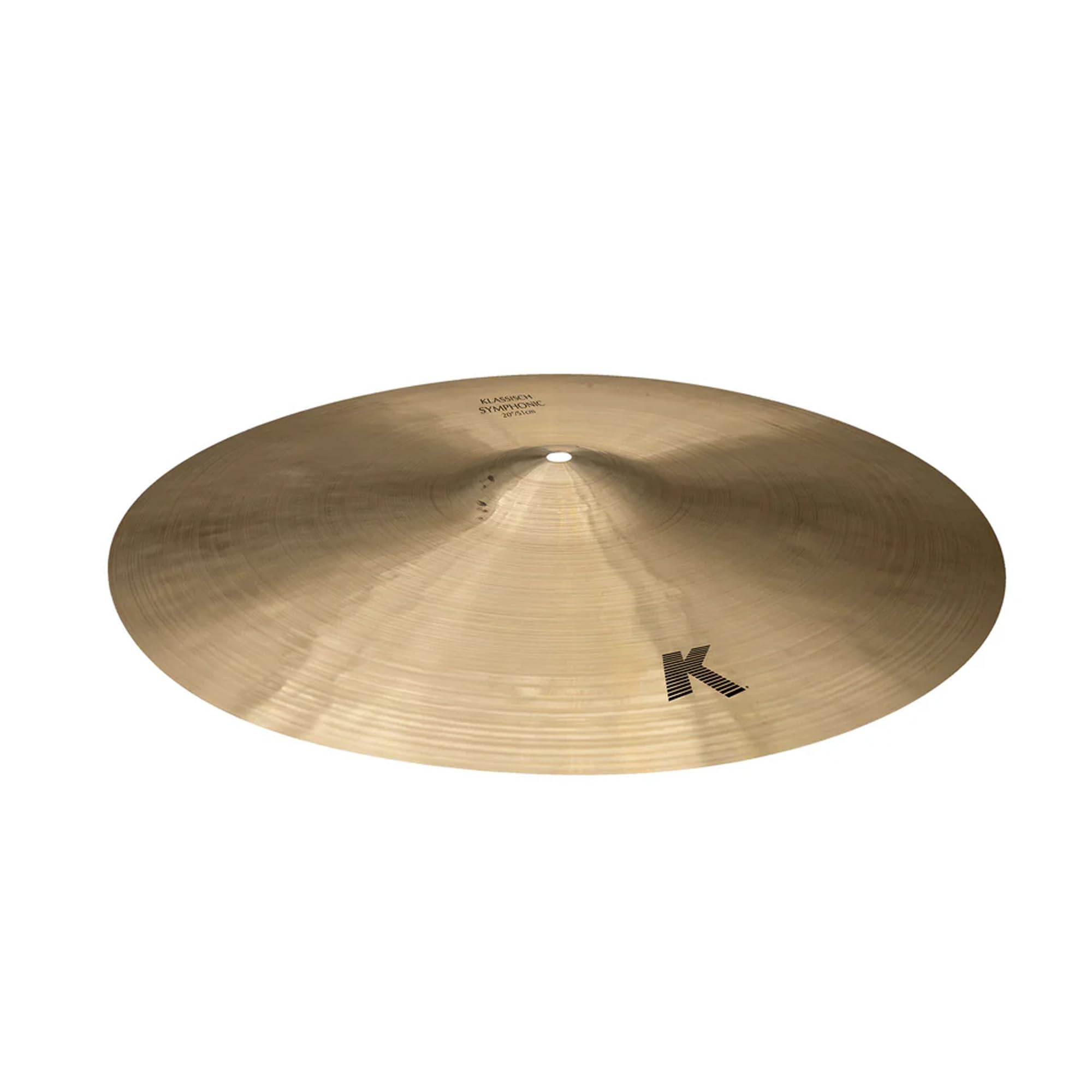 Zildjian K2204 20" K Klassisch Symphonic Suspended Cymbal w/ Drumstick Bag