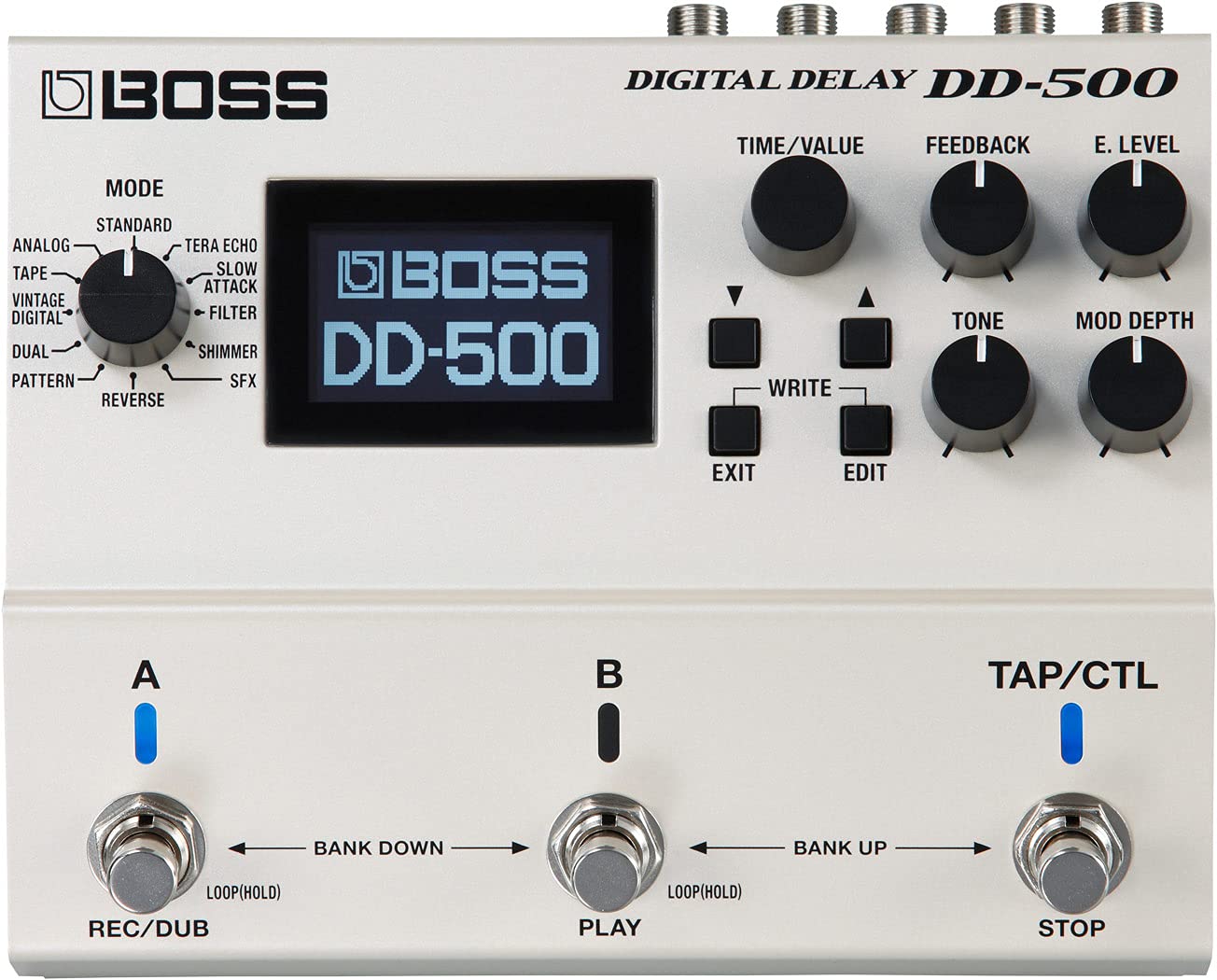 Boss DD-500 Digital Delay w/ Power Supply
