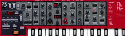 Nord Lead A1 Analog Modeling Synthesizer w/ Nord Soft Case