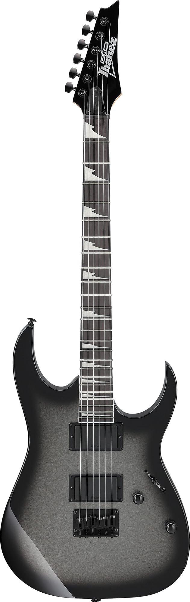 Ibanez GRG121DX RG Gio Electric Guitar - Metallic Gray Sunburst w/ Gig Bag