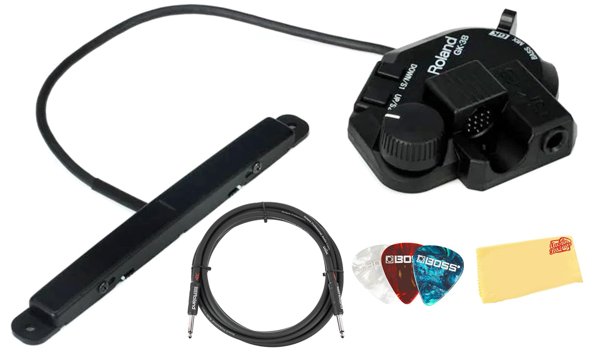 Roland GK-3B Divided Bass Pickup w/ Instrument Cable