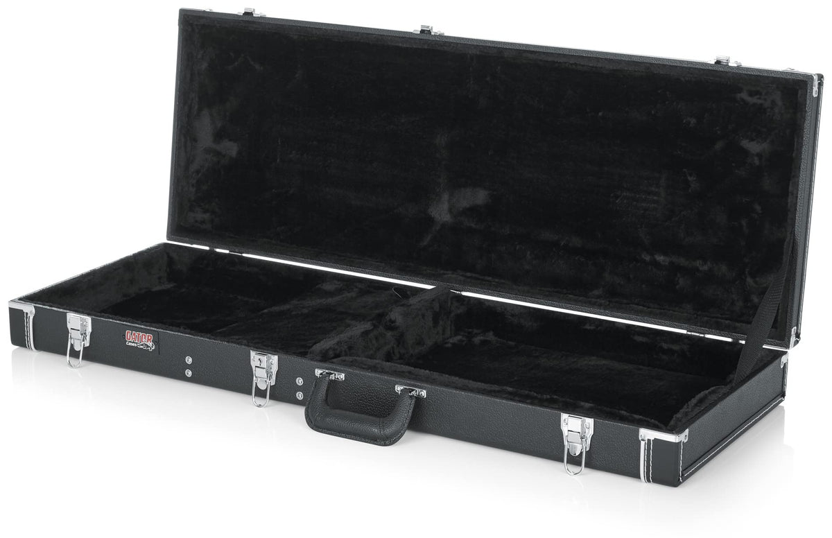 Gator GW-ELECTRIC Deluxe Wood Case for Electric Guitars w/ Strap