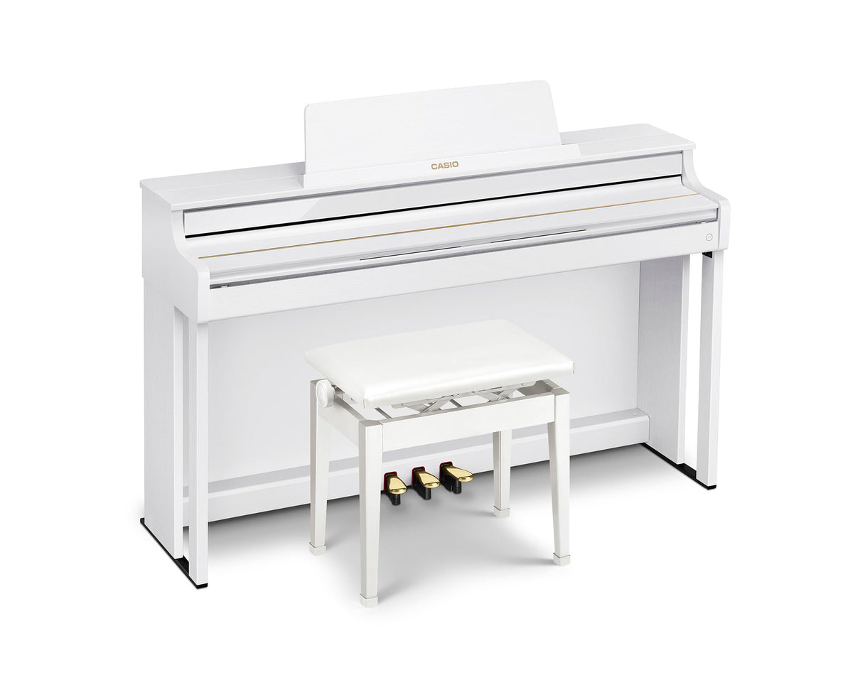 Casio AP-550 Celviano 88-Key Digital Piano - White w/ Headphones