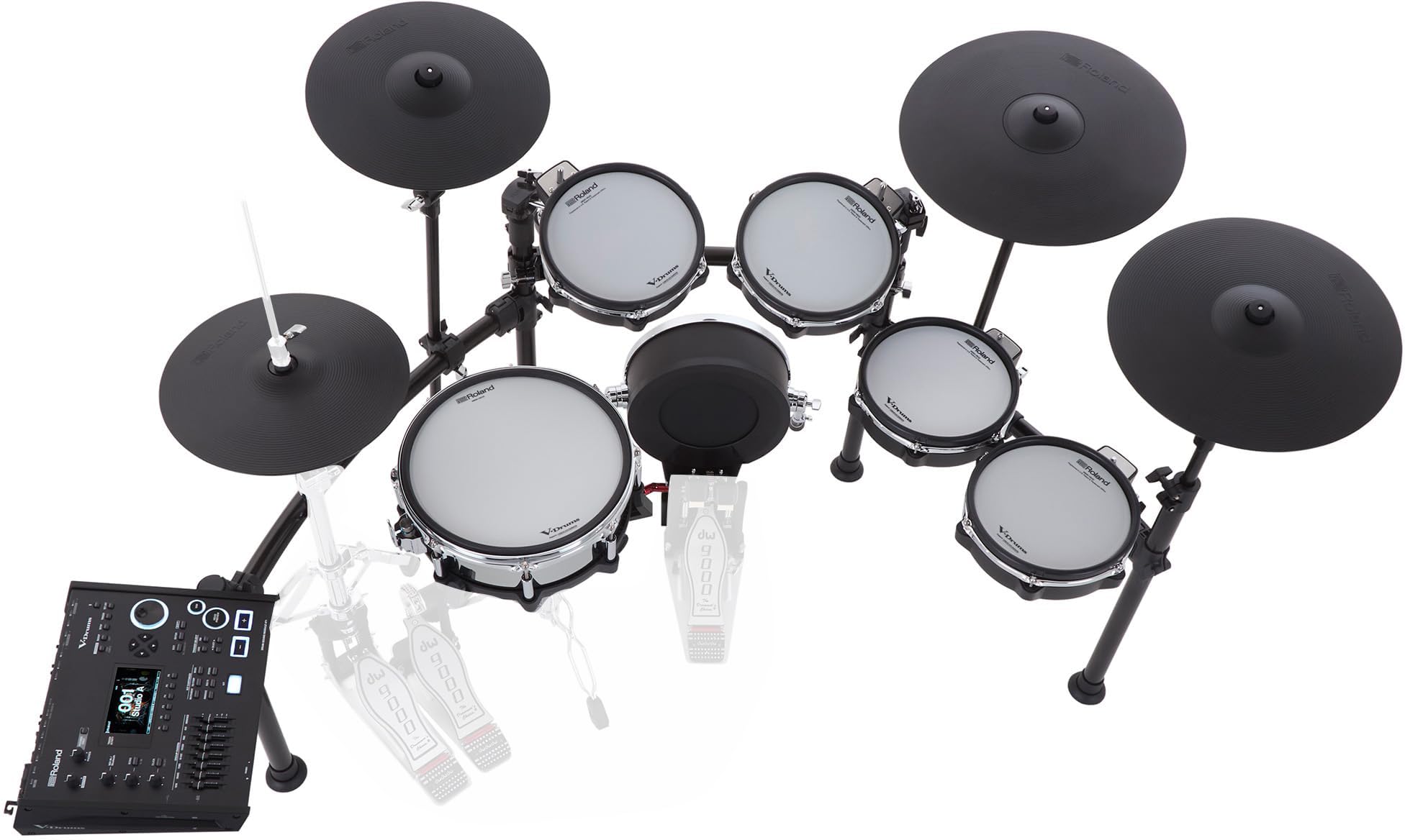 Roland TD713 V-Drums Electronic Drum Set w/ Drum Throne