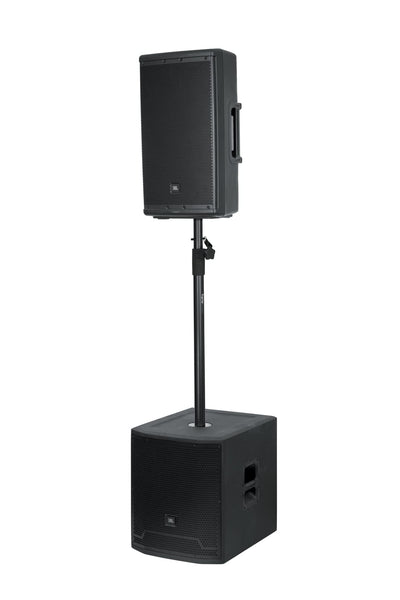 Gator Frameworks Standard Subwoofer Speaker Pole GFW-SPK-SP w/ Instrument Cable