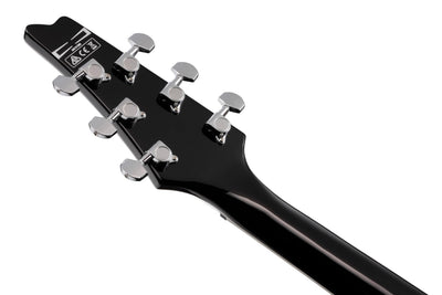 Ibanez PS60 Paul Stanley Electric Guitar - Silver Sparkle w/ Amplifier