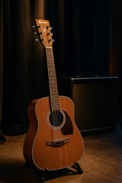 Ibanez PF54 PF Performance Dreadnought Acoustic Guitar - Open Pore Natural w/ Gig Bag