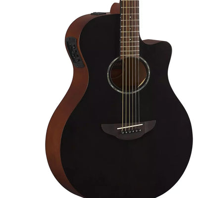Yamaha APX600M Thinline Acoustic-Electric Guitar - Smoky Black