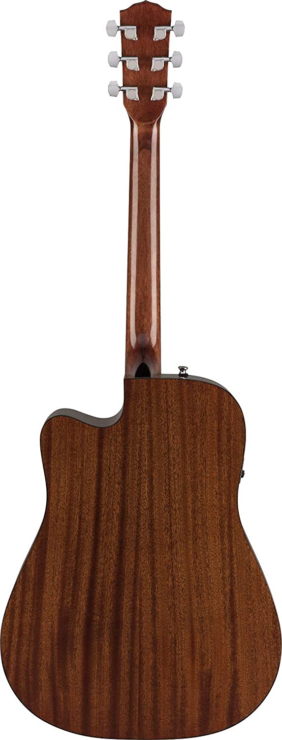 Fender CD-60SCE Solid Top Dreadnought Acoustic-Electric Guitar - Natural