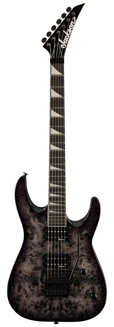Jackson Dinky JS32 DKAP Electric Guitar - Transparent Black w/ Instrument Cable