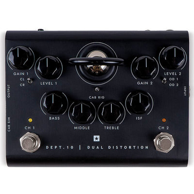Blackstar Dept 10 Dual Distortion Pedal w/ Power Supply