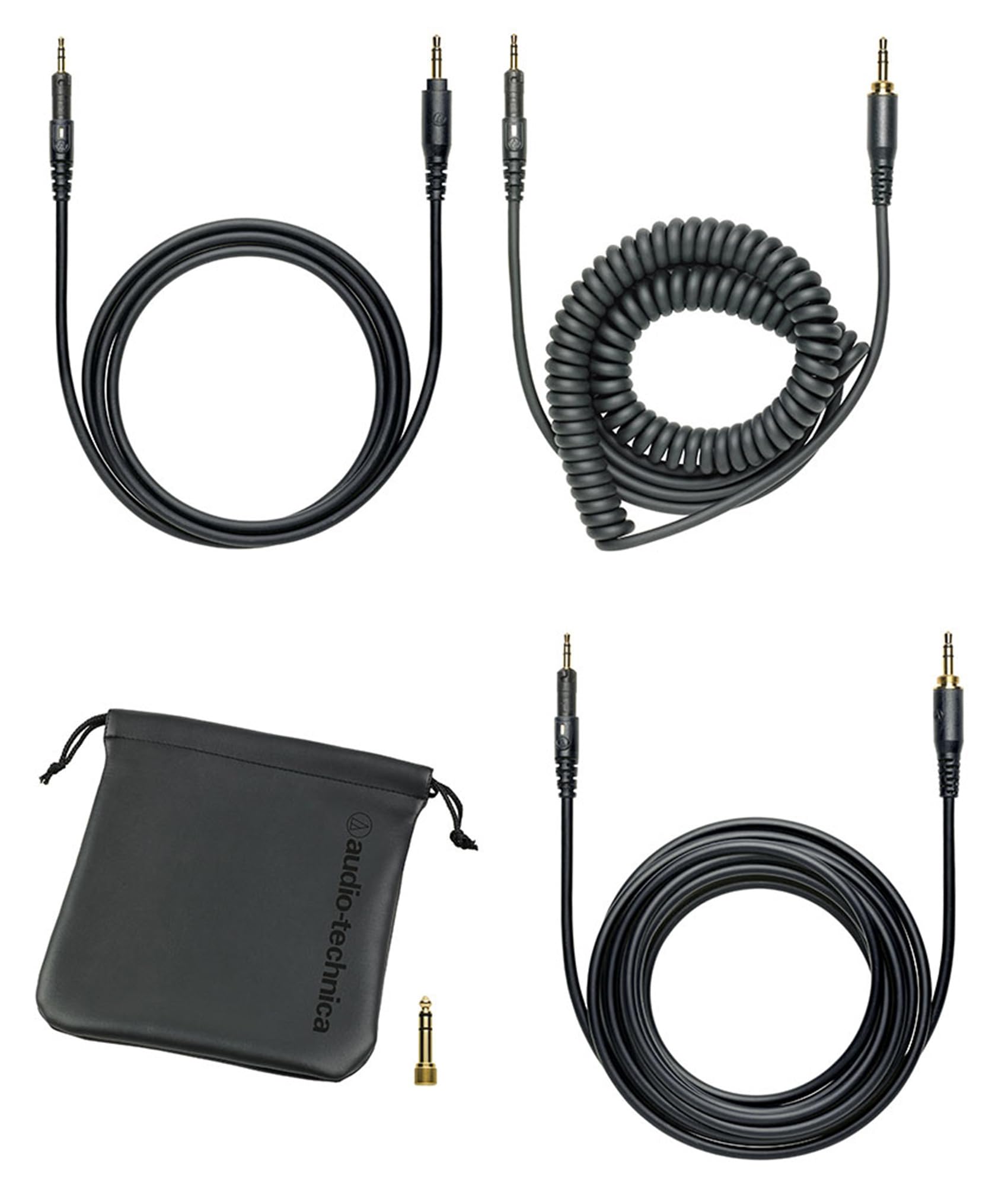 Audio-Technica ATH-M50x Professional Monitor Headphones - Black w/ Case