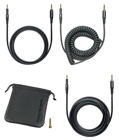Audio-Technica ATH-M50x Professional Monitor Headphones - Black w/ Case