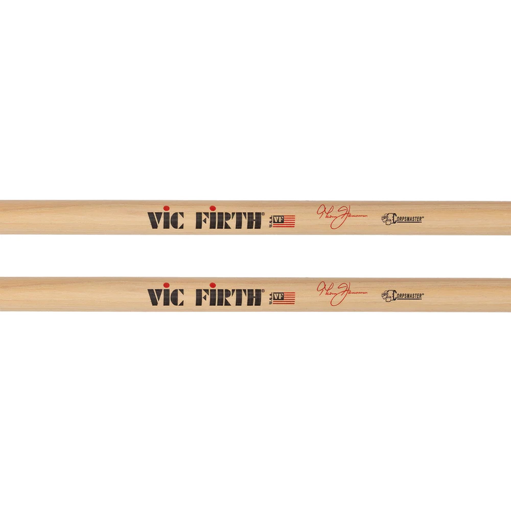 Vic Firth STH Corpsmaster Signature Snare Thom Hannum Drumsticks - 12 Pack