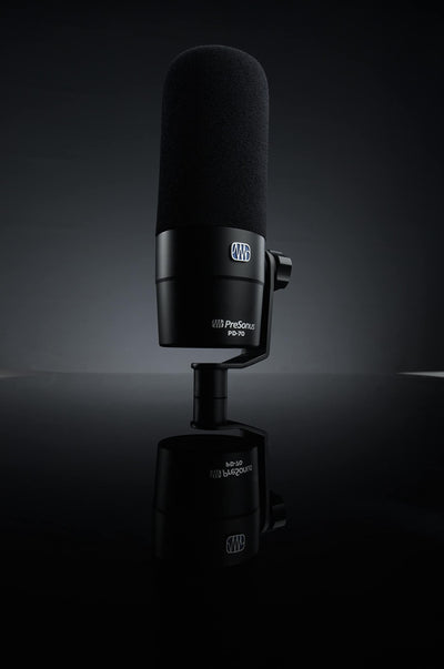 PreSonus PD-70 Dynamic Vocal Microphone w/ Boom Stand
