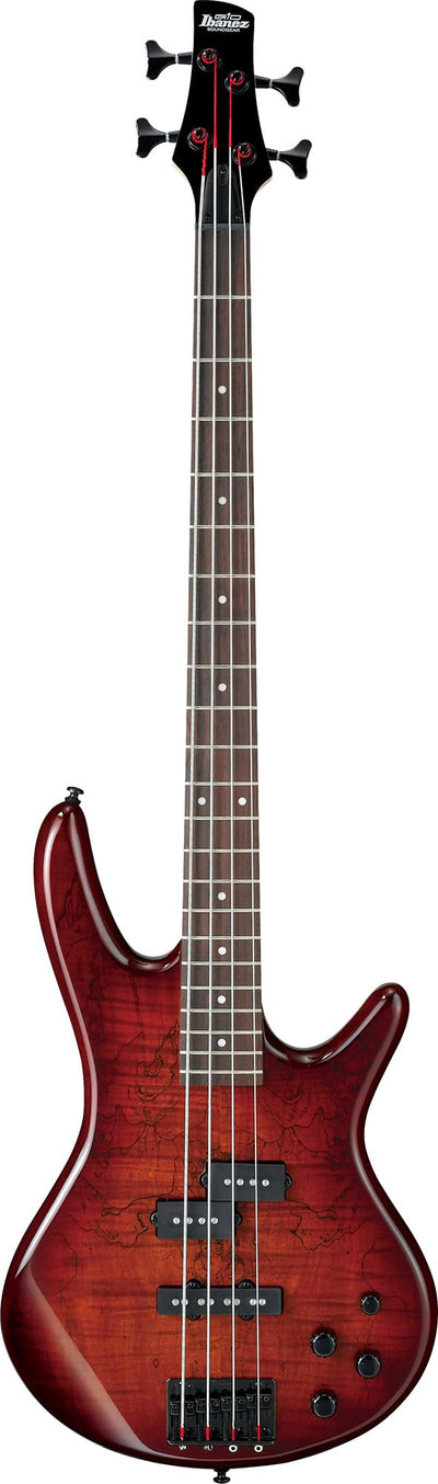 Ibanez GSR200SM SR Gio Electric Bass - Charcoal Brown Burst w/ Gig Bag