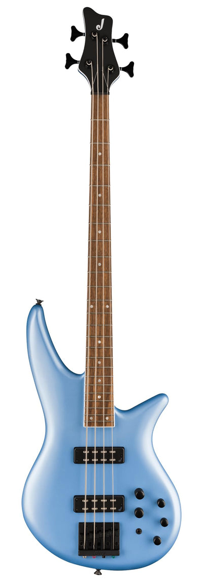 Jackson X Series Spectra Bass SBX IV - Matte Blue Frost w/ Instrument Cable