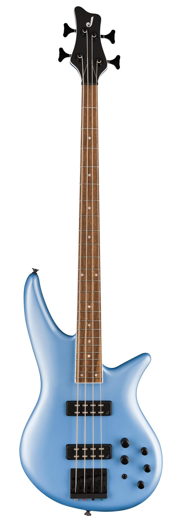 Jackson X Series Spectra Bass SBX IV - Matte Blue Frost w/ Instrument Cable