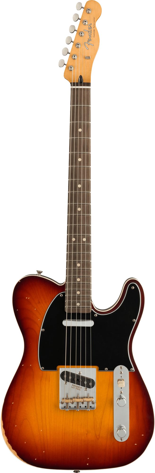 Fender Jason Isbell Custom Telecaster - 3-Color Chocolate Burst w/ Guitar Cleaning Kit