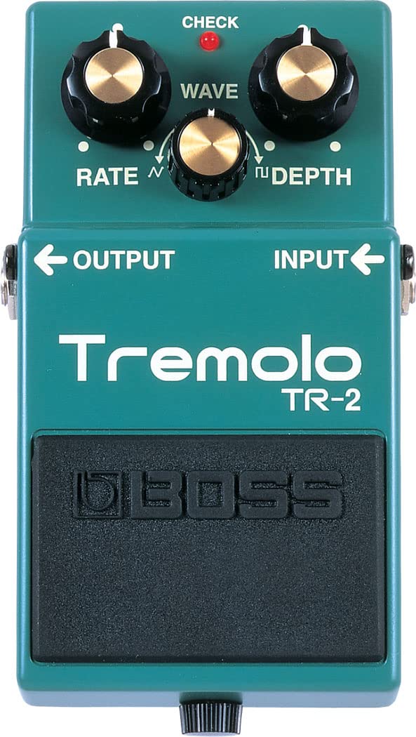 Boss TR-2 Tremolo w/ Instrument Cables