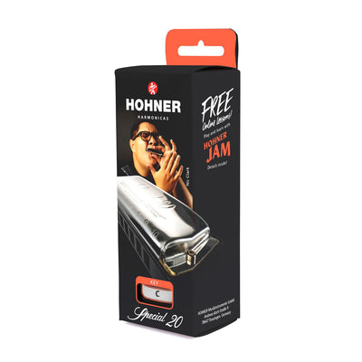 Hohner Special 20 Harmonica - Key of G Sharp w/ Key Stickers