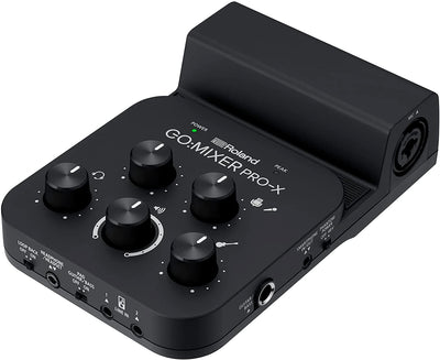 Roland GO:MIXER PRO-X Audio Mixer for Smartphones w/ Microphone Cable