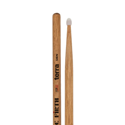 Vic Firth American Classic 5B Terra Nylon Tip Drumsticks - 12 Pack