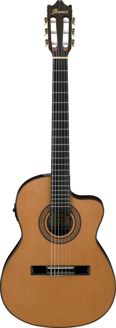 Ibanez GA5TCE Classical Acoustic-Electric Guitar - Amber High Gloss w/ Case
