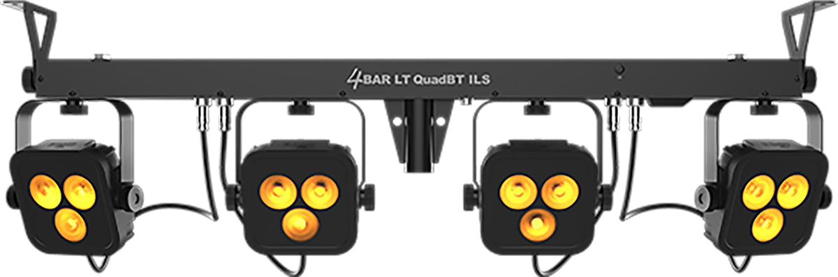 Chauvet 4BAR LT QuadBT ILS w/ DMX Cables