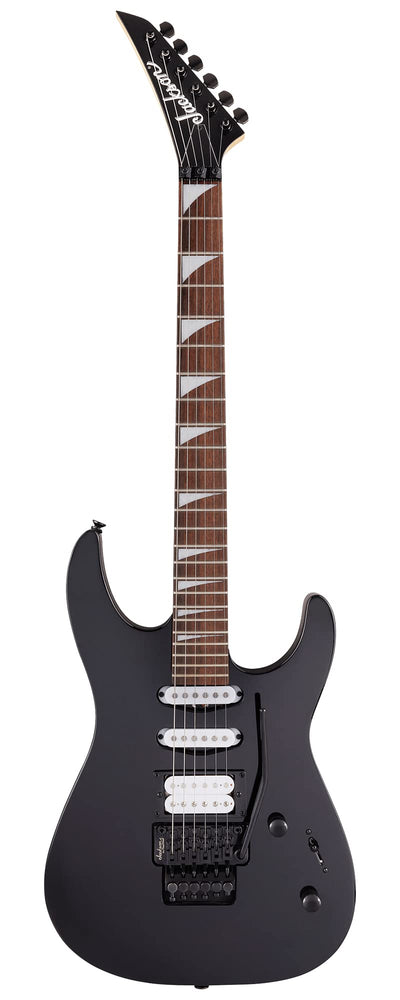 Jackson X Series Dinky DK3XR HSS Electric Guitar - Gloss Black w/ Instrument Cable