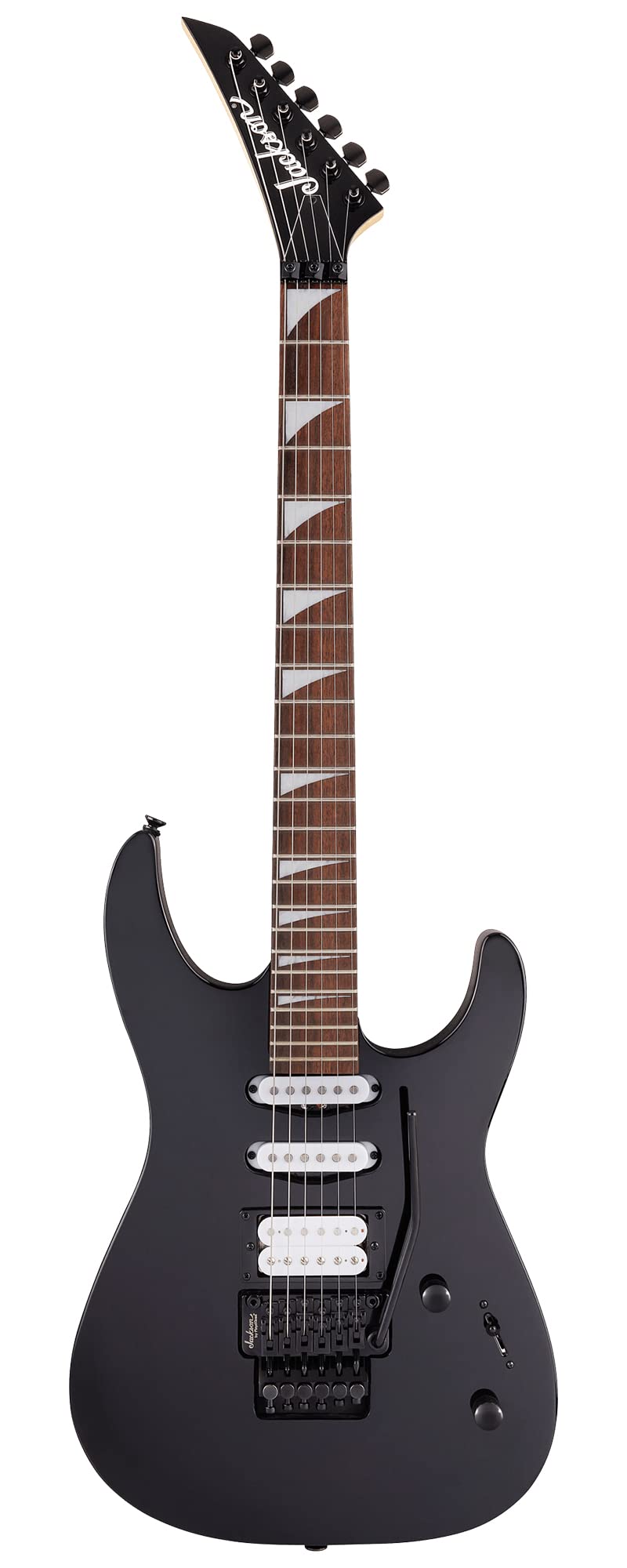 Jackson X Series Dinky DK3XR HSS Electric Guitar - Gloss Black w/ Instrument Cable