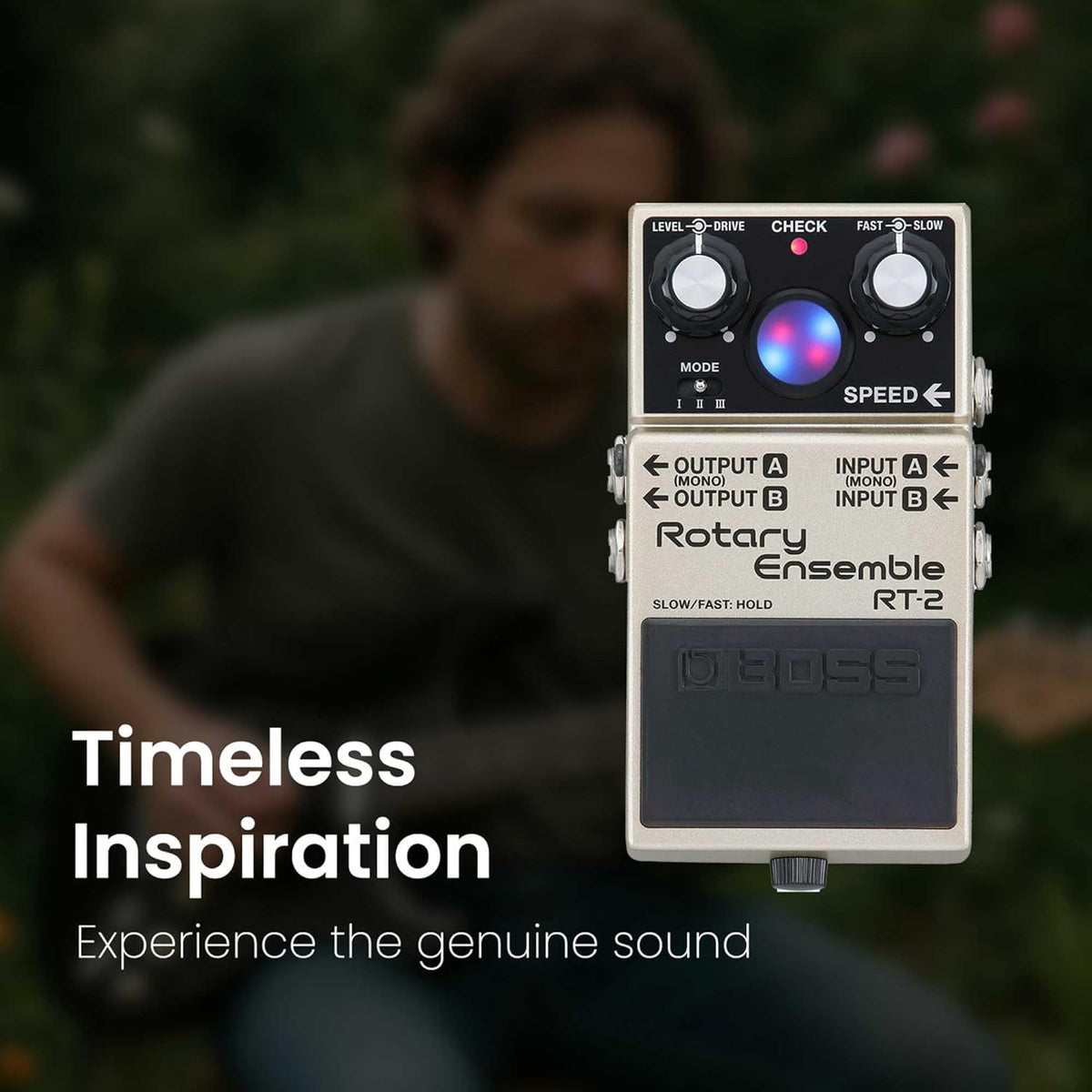 Boss RT-2 Rotary Ensemble w/ Instrument Cable