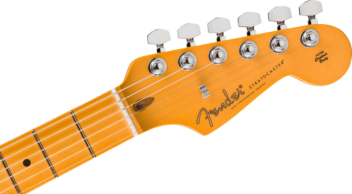 Fender American Ultra Luxe Vintage '50s Stratocaster - White Blonde w/ Guitar Cleaning Kit