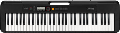 Casio CT-S200 Casiotone 61-Key Keyboard - Black w/ Headphones