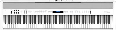 Roland FP-60X Digital Piano - White w/ KPD-90 Three-Pedal Unit