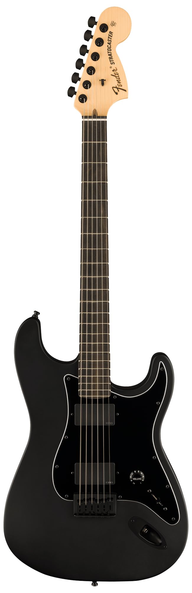 Fender Jim Root Stratocaster - Flat Black w/ Guitar Cleaning Kit